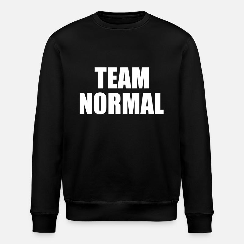 Team normal - Sweat bio ROLLER Stanley/Stella Unisexe - noir