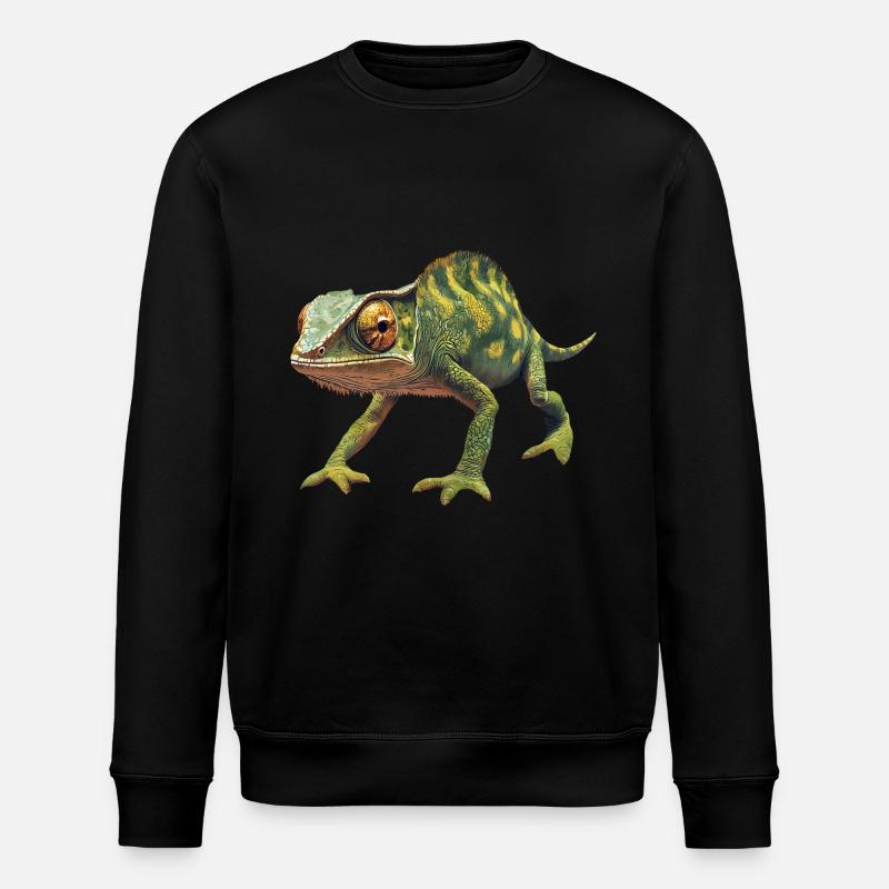 Chamäleon - Stanley/Stella Unisex Bio-Sweatshirt ROLLER - Schwarz