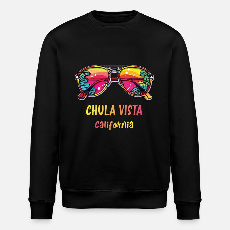 CHULA VISTA - Stanley/Stella Unisex Bio-Sweatshirt ROLLER - Schwarz