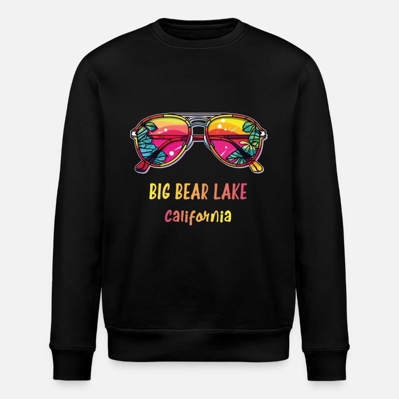BIG BEAR LAKE - Stanley/Stella ROLLER Unisex Organic Sweatshirt - black