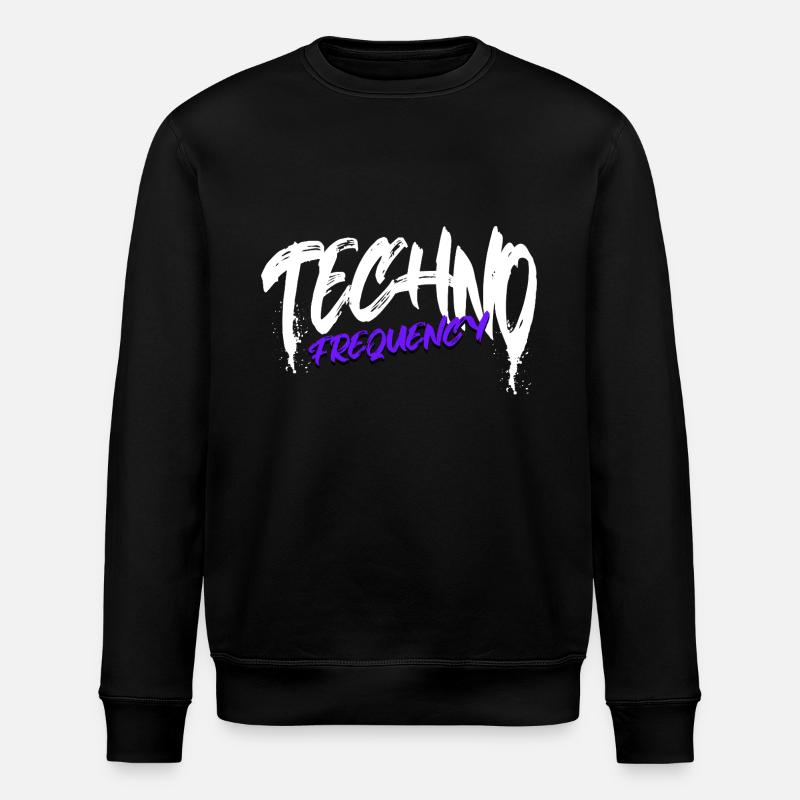 Techno - Sweat bio ROLLER Stanley/Stella Unisexe - noir