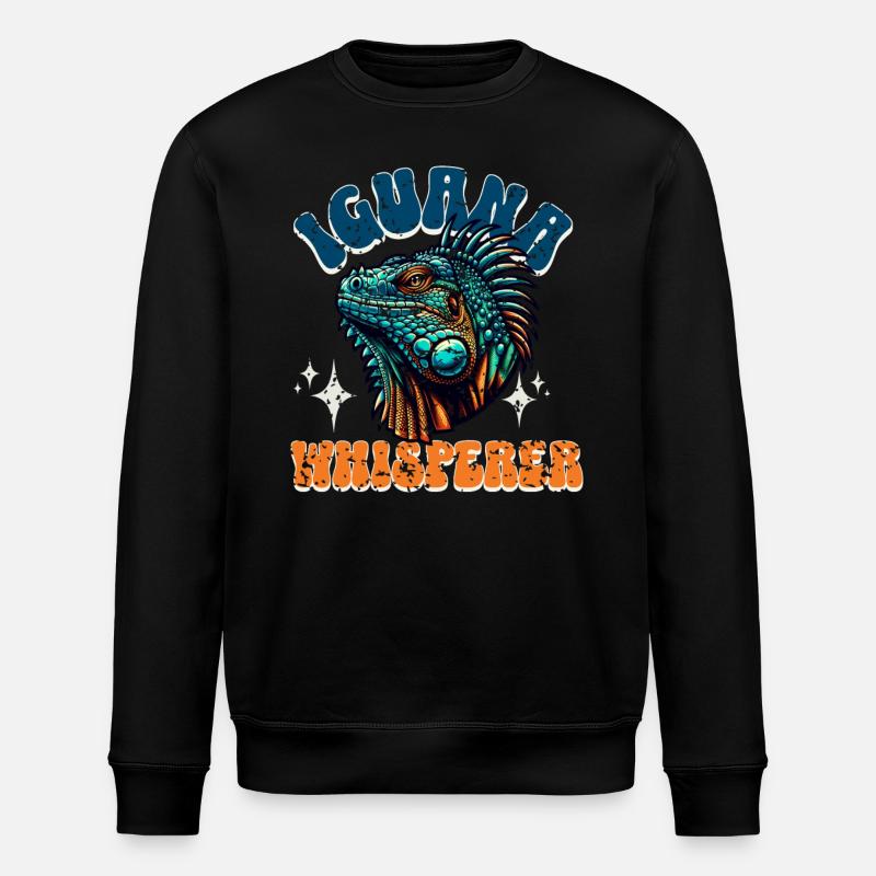 Iguane - Sweat bio ROLLER Stanley/Stella Unisexe - noir