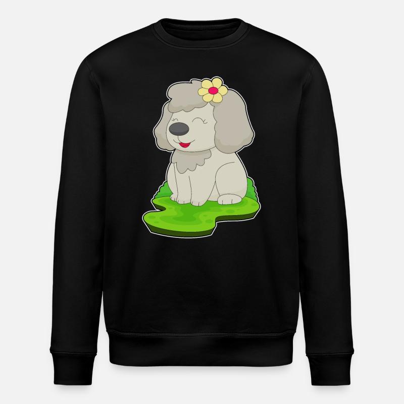 Fleur de chien - Sweat bio ROLLER Stanley/Stella Unisexe - noir