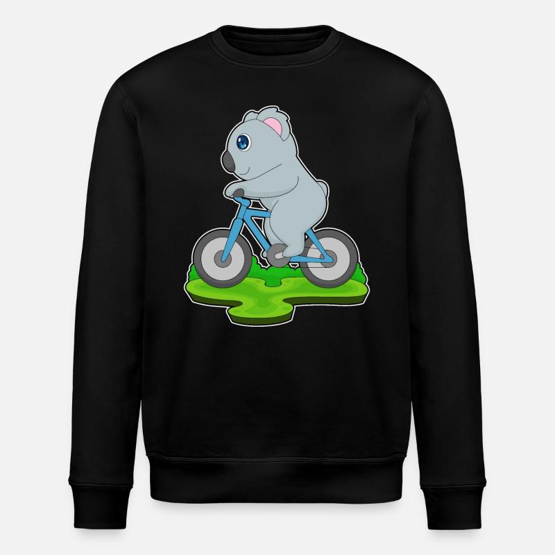Vélo Koala - Sweat bio ROLLER Stanley/Stella Unisexe - noir