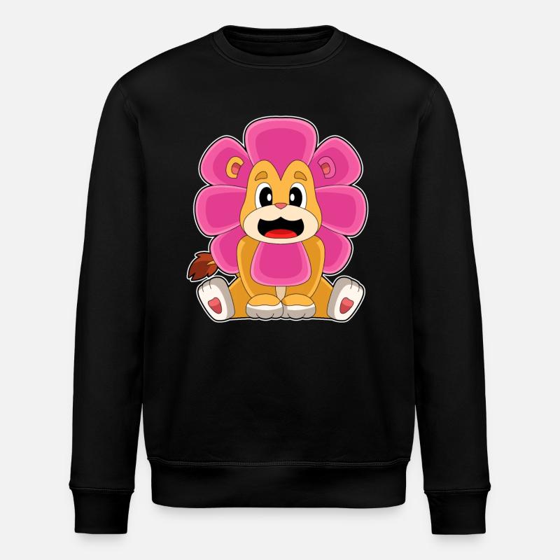 Fleur de lion - Sweat bio ROLLER Stanley/Stella Unisexe - noir