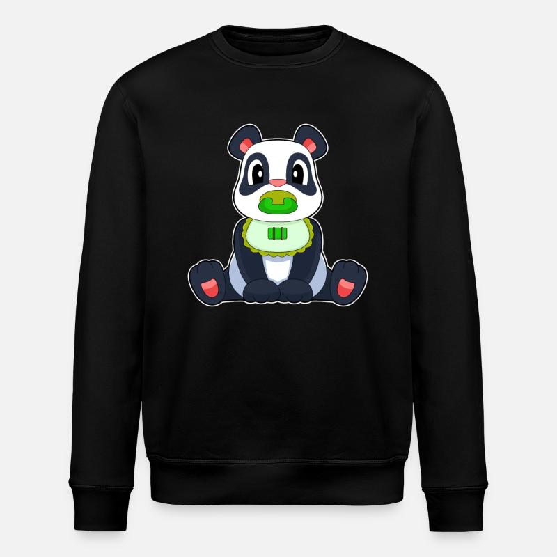 Sucette Panda Baby - Sweat bio ROLLER Stanley/Stella Unisexe - noir
