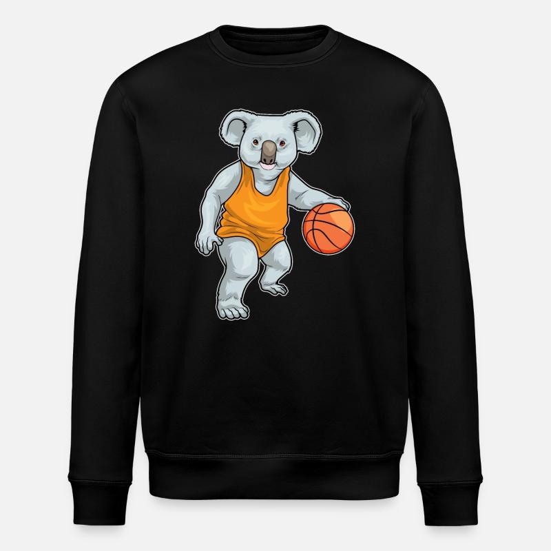 Koala Basketteur Basketteur - Sweat bio ROLLER Stanley/Stella Unisexe - noir