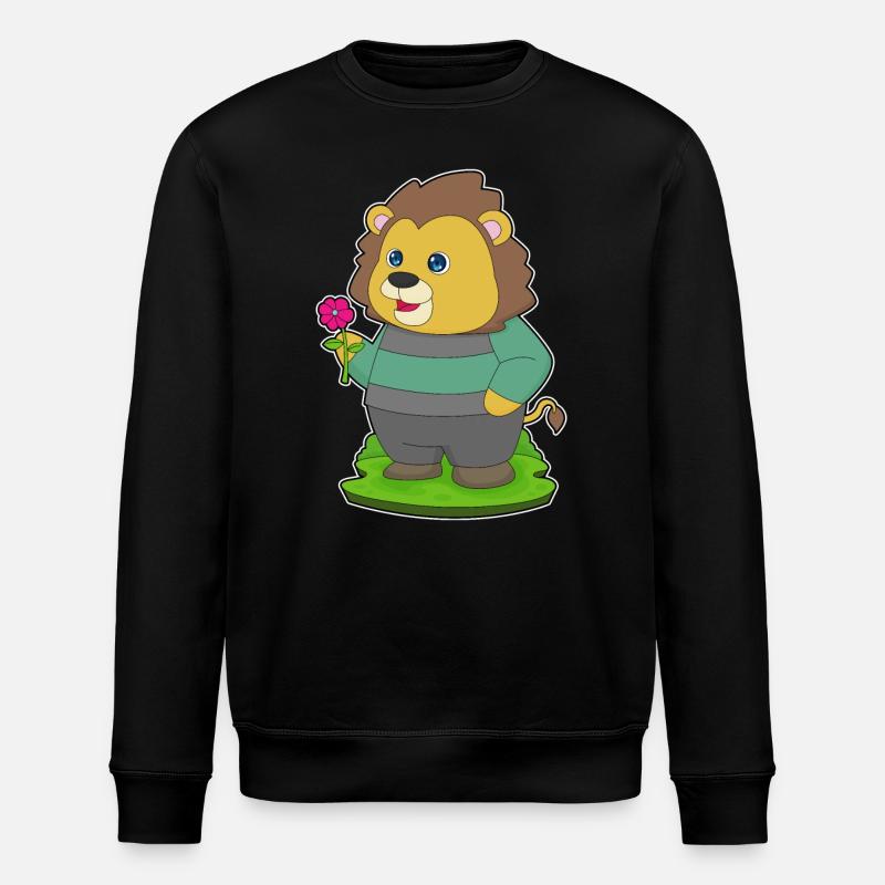 Fleur de lion - Sweat bio ROLLER Stanley/Stella Unisexe - noir