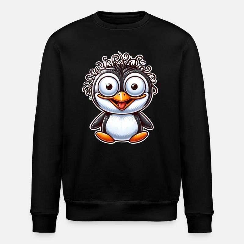 Pingouin - Sweat bio ROLLER Stanley/Stella Unisexe - noir