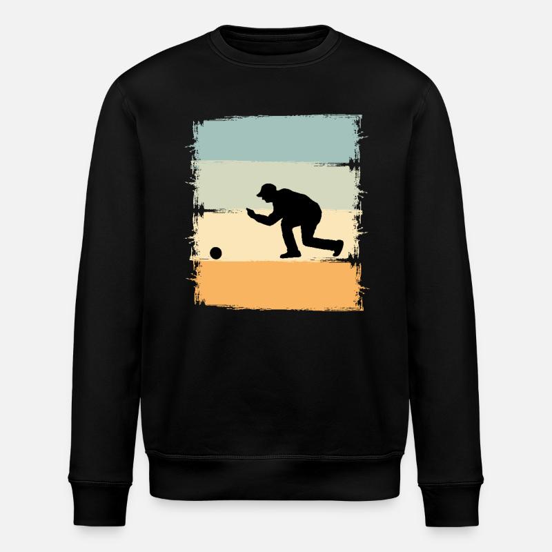 Boule Boccia Joueur de Boule - Sweat bio ROLLER Stanley/Stella Unisexe - noir