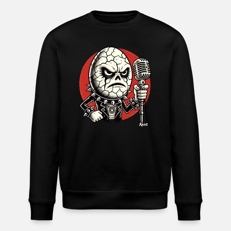 Groupe punk Rock Oeuf - Sweat bio ROLLER Stanley/Stella Unisexe - noir