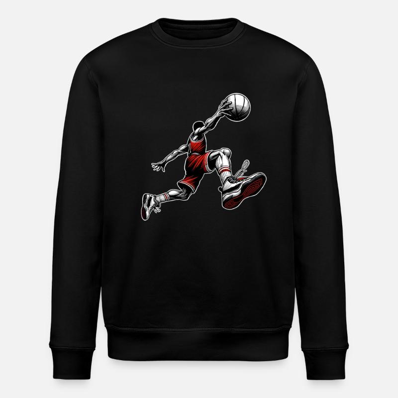 Basket-ball - Sweat bio ROLLER Stanley/Stella Unisexe - noir