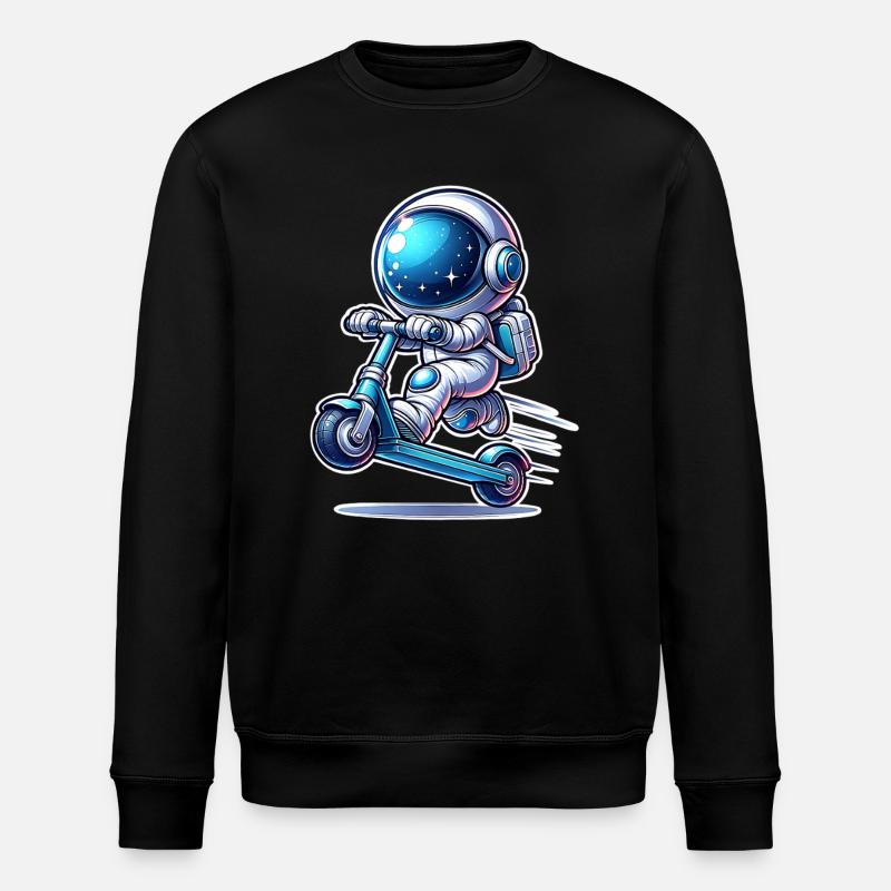 E-Scooter E-Roller Astronaut Scooter - Sweat bio ROLLER Stanley/Stella Unisexe - noir
