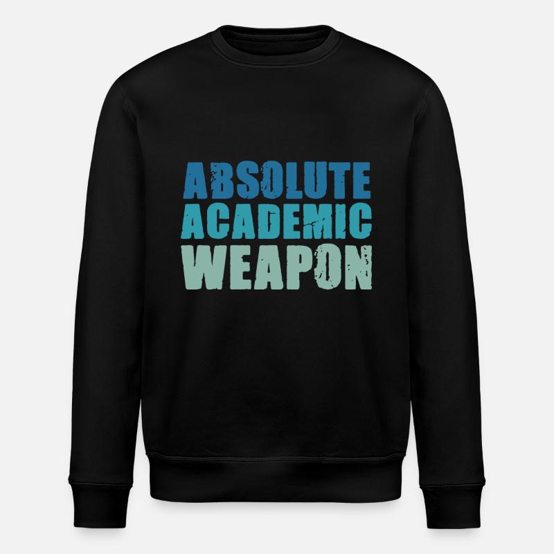 Student Absolute Academic Weapon - Stanley/Stella ROLLER Unisex Organic Sweatshirt - undefined