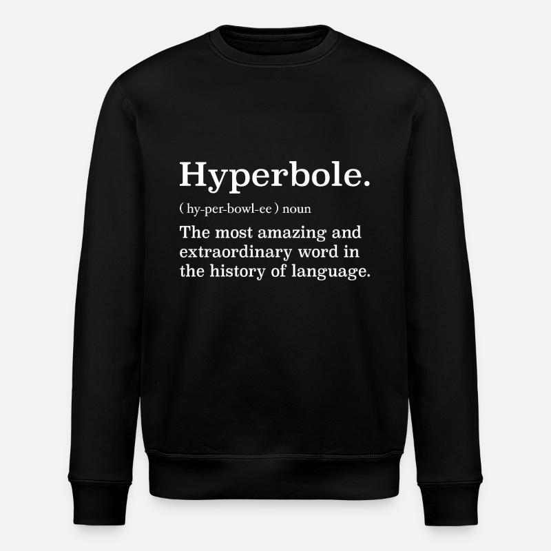 Hyperbole definition - Sweat bio ROLLER Stanley/Stella Unisexe - noir