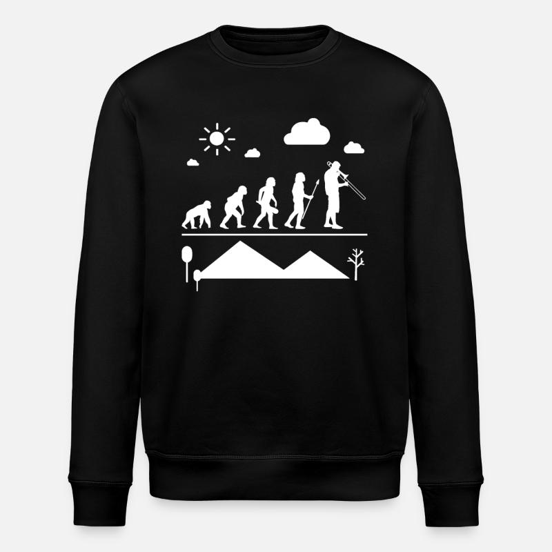 Trombone Trombone Evolution - Sweat bio ROLLER Stanley/Stella Unisexe - noir