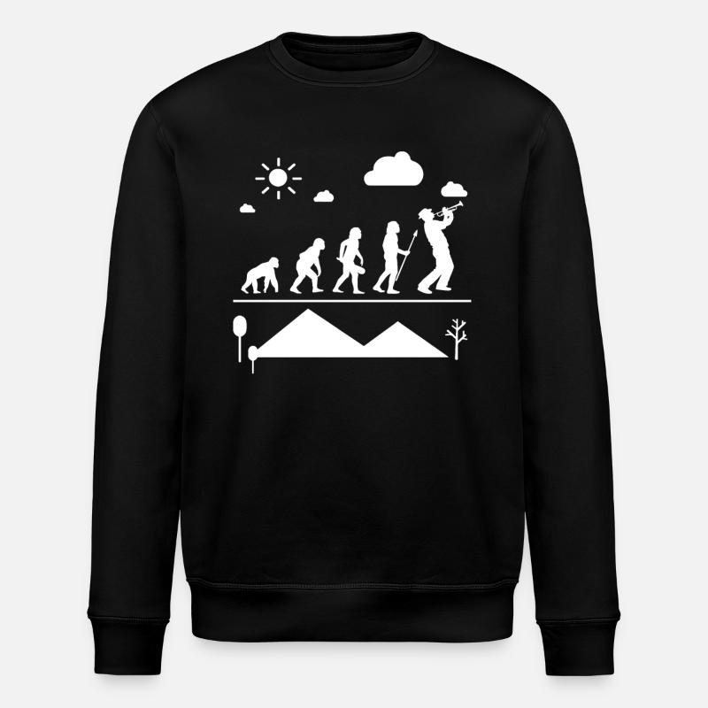 Trompette Trompette Evolution - Sweat bio ROLLER Stanley/Stella Unisexe - noir