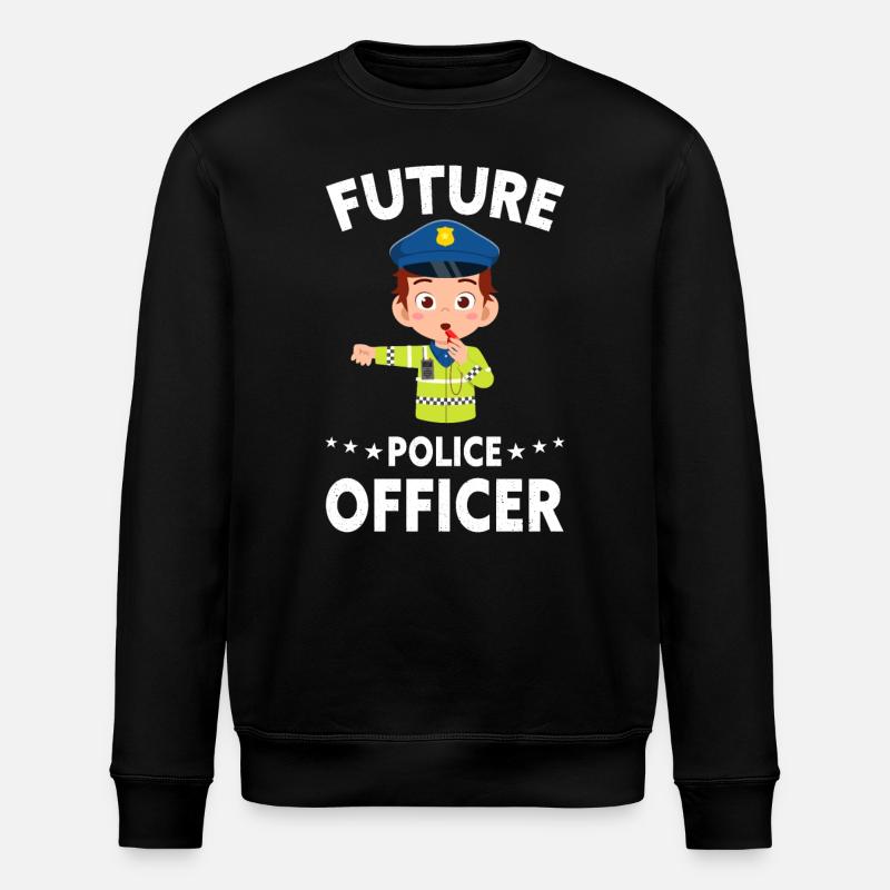 Bureau de Police des Policiers - Sweat bio ROLLER Stanley/Stella Unisexe - noir