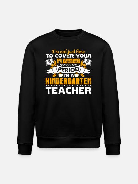 I am A Kindergarten Teacher - Stanley/Stella ROLLER Unisex Organic Sweatshirt - black
