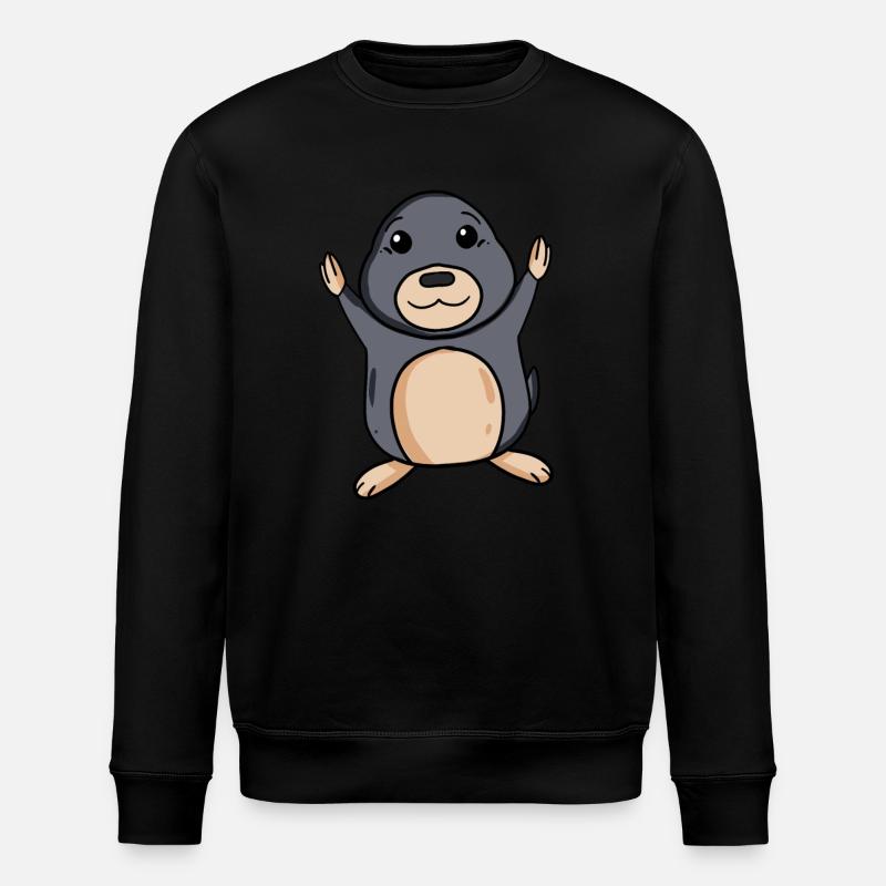 Mole - Stanley/Stella ROLLER Unisex Organic Sweatshirt - black