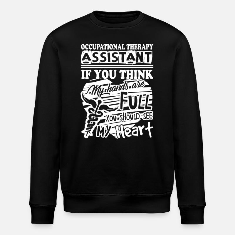 Assistant Occupational Therapist - Stanley/Stella ROLLER Unisex Organic Sweatshirt - black