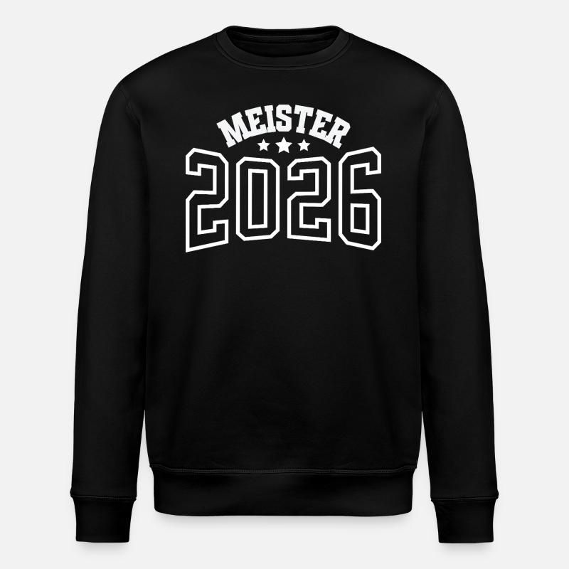 Meister 2026 - Stanley/Stella Unisex Bio-Sweatshirt ROLLER - Schwarz