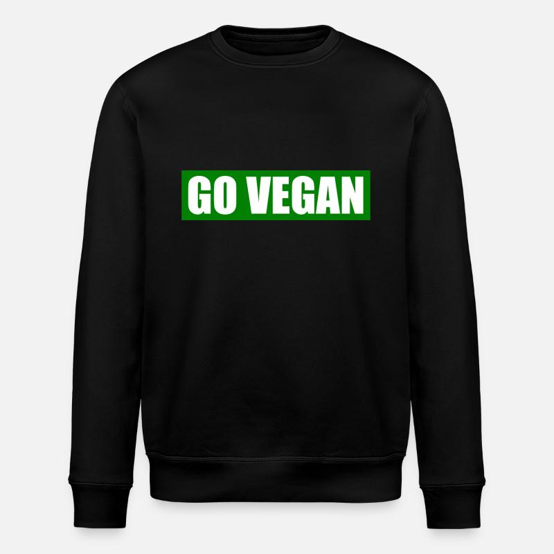 Go vegan - Stanley/Stella Unisex Bio-Sweatshirt ROLLER - Schwarz