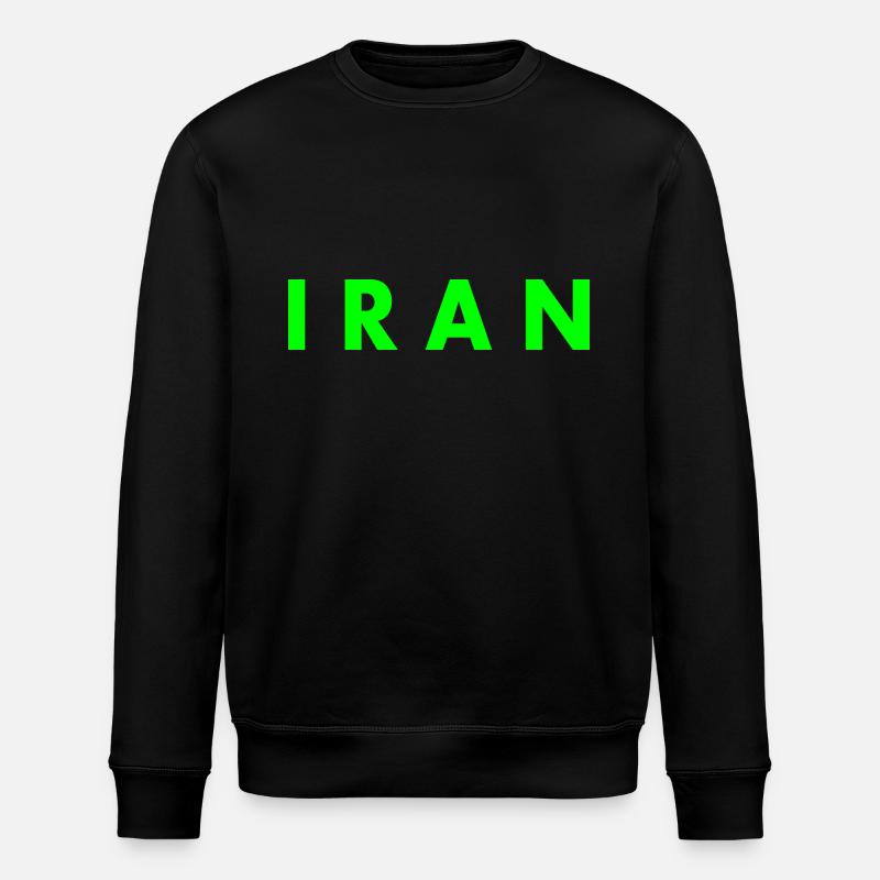 Iran - Stanley/Stella Unisex Bio-Sweatshirt ROLLER - Schwarz