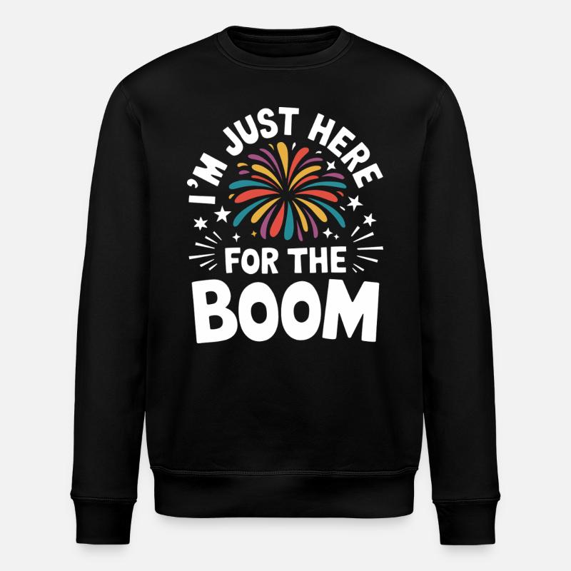Pyrotechniker Feuerwerk Pyrotechnik - Stanley/Stella Unisex Bio-Sweatshirt ROLLER - Schwarz