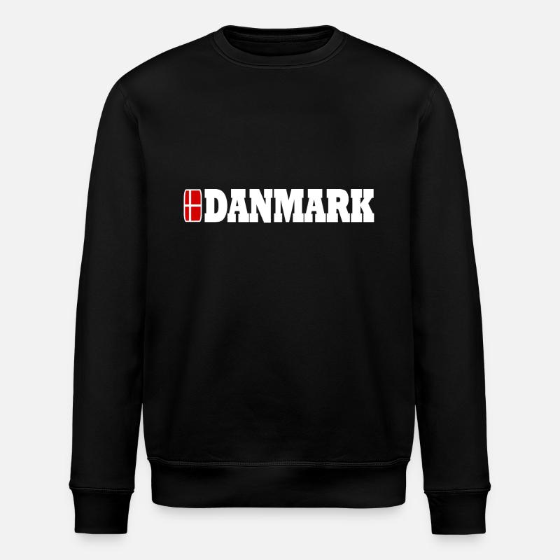 Denmark - Stanley/Stella ROLLER Unisex Organic Sweatshirt - black