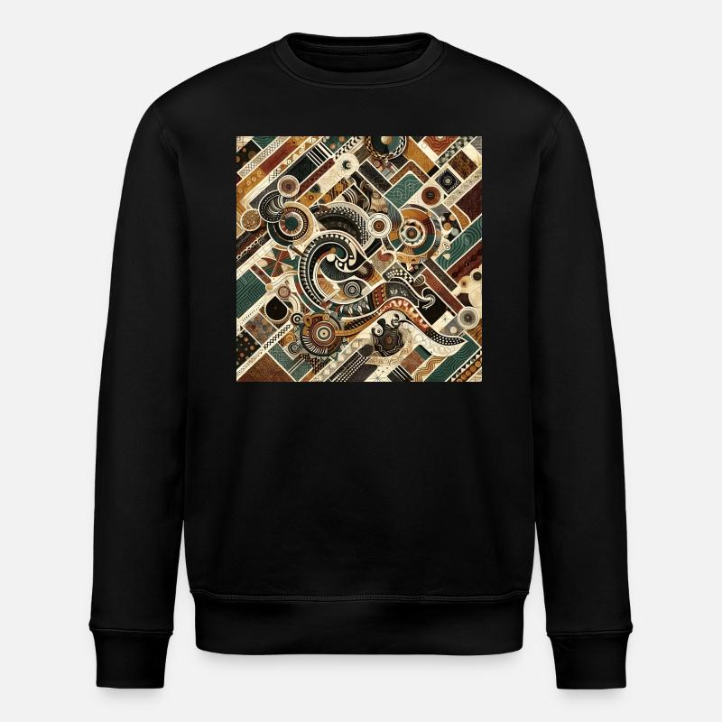 Afro Style Motifs unique - Sweat bio ROLLER Stanley/Stella Unisexe - noir