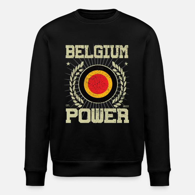 Design Cool Belgique - Sweat bio ROLLER Stanley/Stella Unisexe - noir