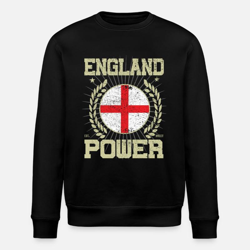 Cool England Design - Sweat bio ROLLER Stanley/Stella Unisexe - noir