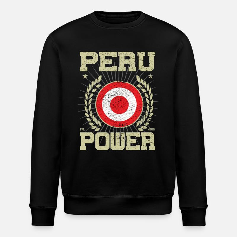 Design Cool Pérou - Sweat bio ROLLER Stanley/Stella Unisexe - noir