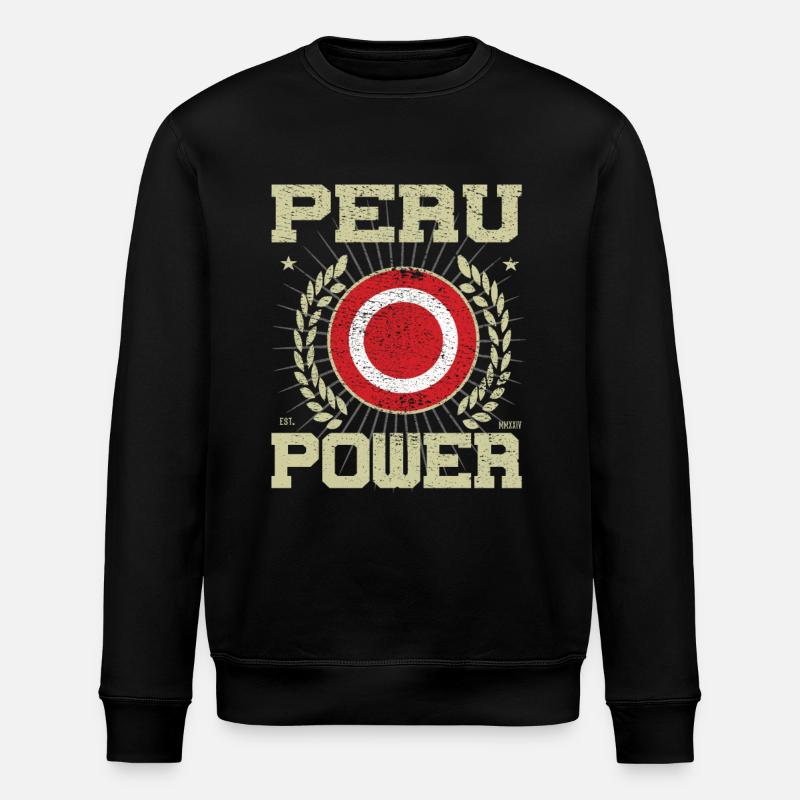 Design Cool Pérou - Sweat bio ROLLER Stanley/Stella Unisexe - noir