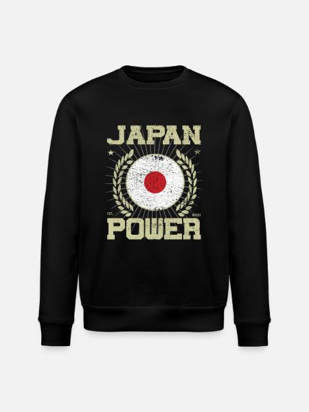 Cool Japan Design - Stanley/Stella ROLLER Unisex Organic Sweatshirt - black