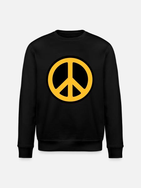 Peace - Stanley/Stella ROLLER Unisex Organic Sweatshirt - black