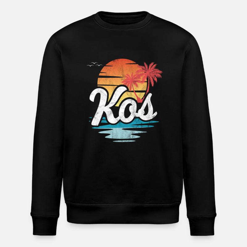 Kos - Sweat bio ROLLER Stanley/Stella Unisexe - noir