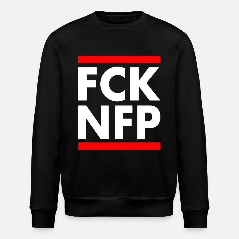 Fck nfp - Sweat bio ROLLER Stanley/Stella Unisexe - noir
