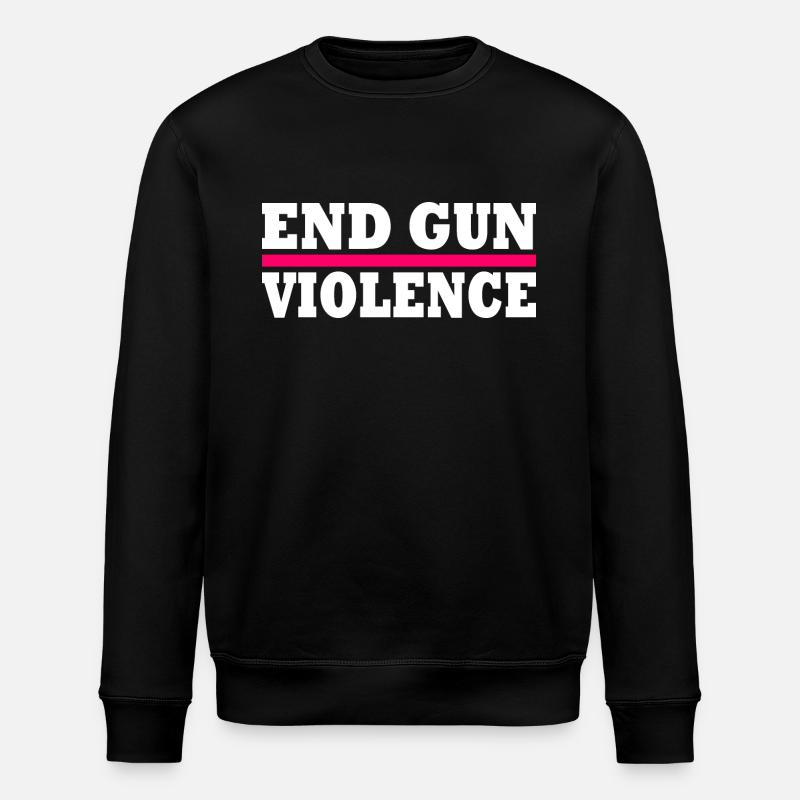 End gun violence - Sweat bio ROLLER Stanley/Stella Unisexe - noir