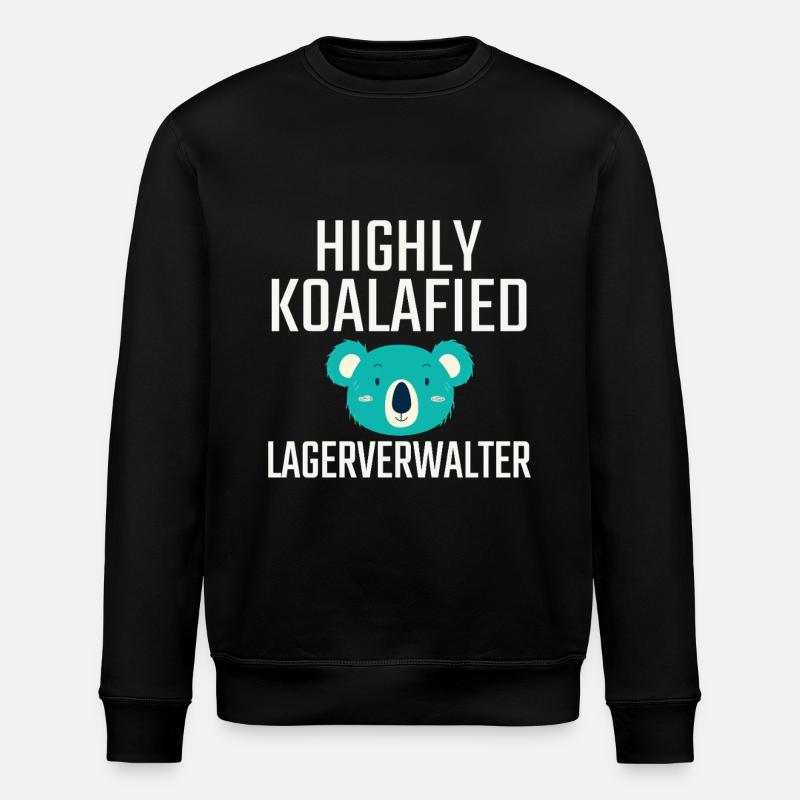 Gestionnaire de stockage Koalafied - Sweat bio ROLLER Stanley/Stella Unisexe - noir