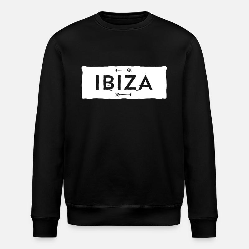 Ibiza - Stanley/Stella Unisex Bio-Sweatshirt ROLLER - Schwarz
