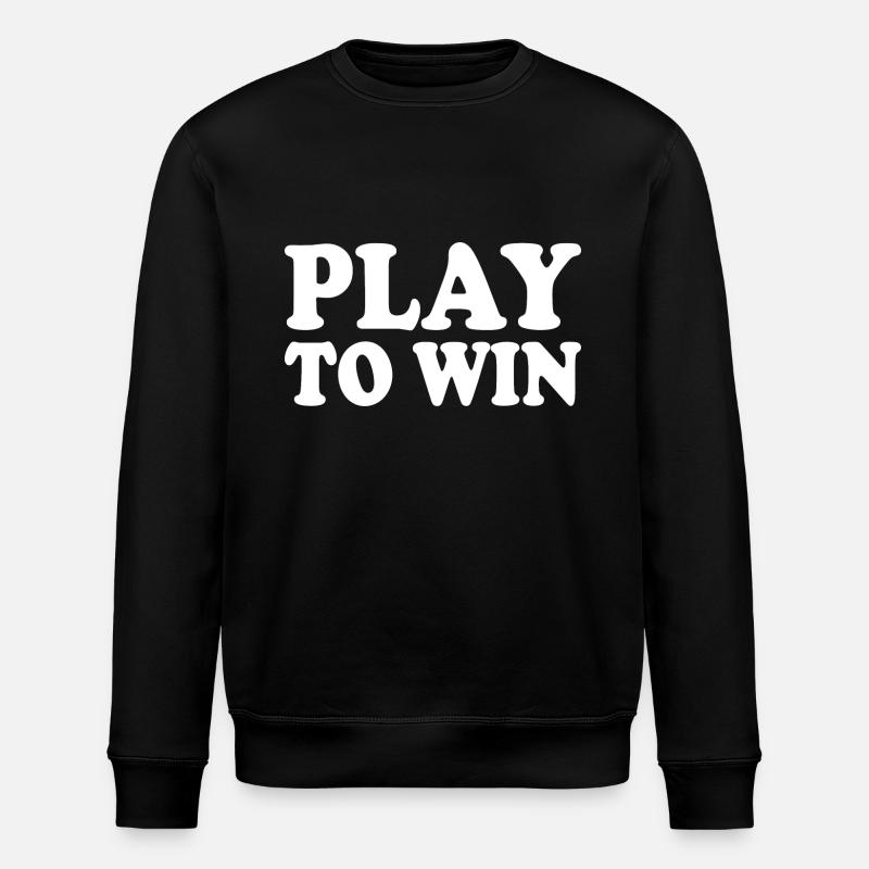 Play to win - Stanley/Stella Unisex Bio-Sweatshirt ROLLER - Schwarz