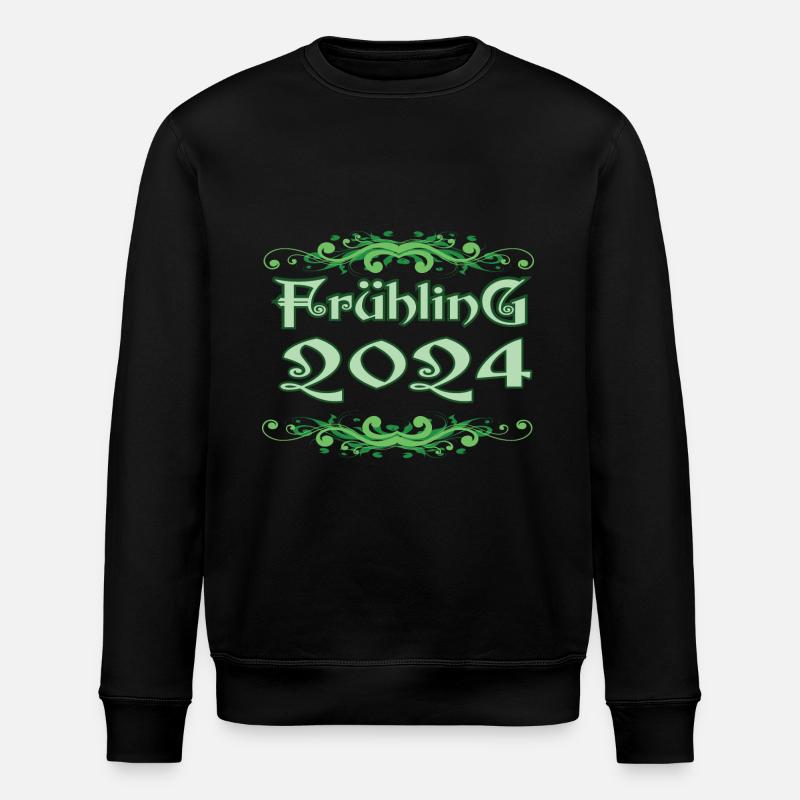 Frühling 2024 Design - Stanley/Stella Unisex Bio-Sweatshirt ROLLER - Schwarz