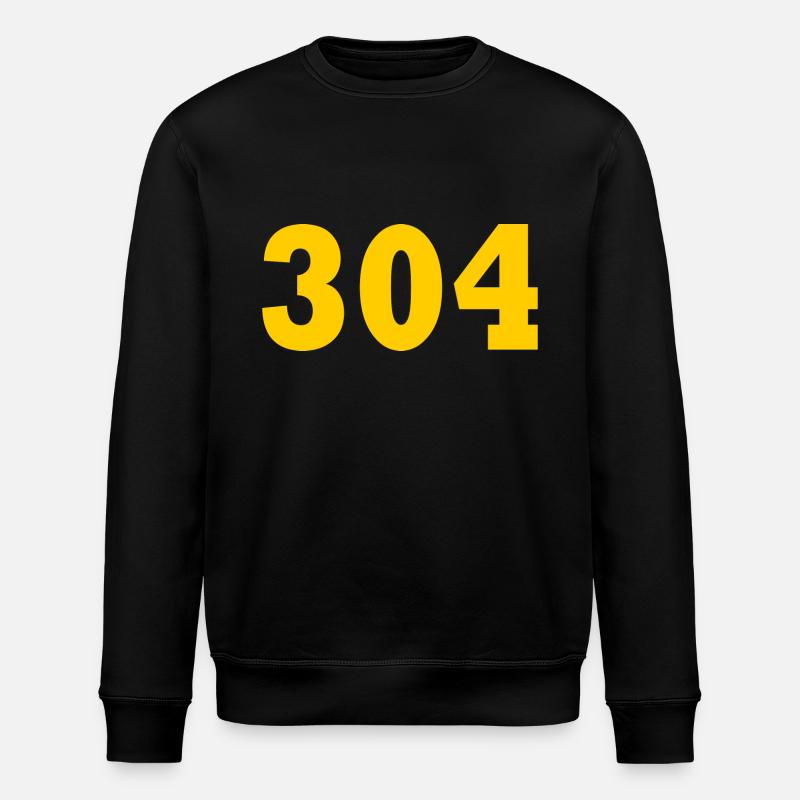 304 - Stanley/Stella ROLLER Unisex Organic Sweatshirt - black