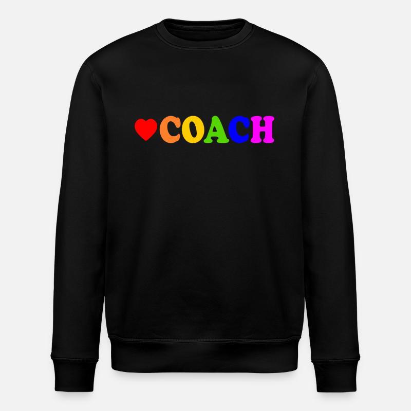Coach - Stanley/Stella Unisex Bio-Sweatshirt ROLLER - Schwarz
