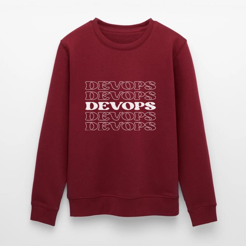 Devops Developer Operations Engineer Devops Stanley/Stella Unisex Bio-Sweatshirt ROLLER
