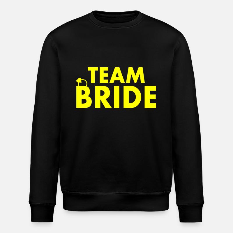 Team bride - Stanley/Stella Unisex Bio-Sweatshirt ROLLER - Schwarz