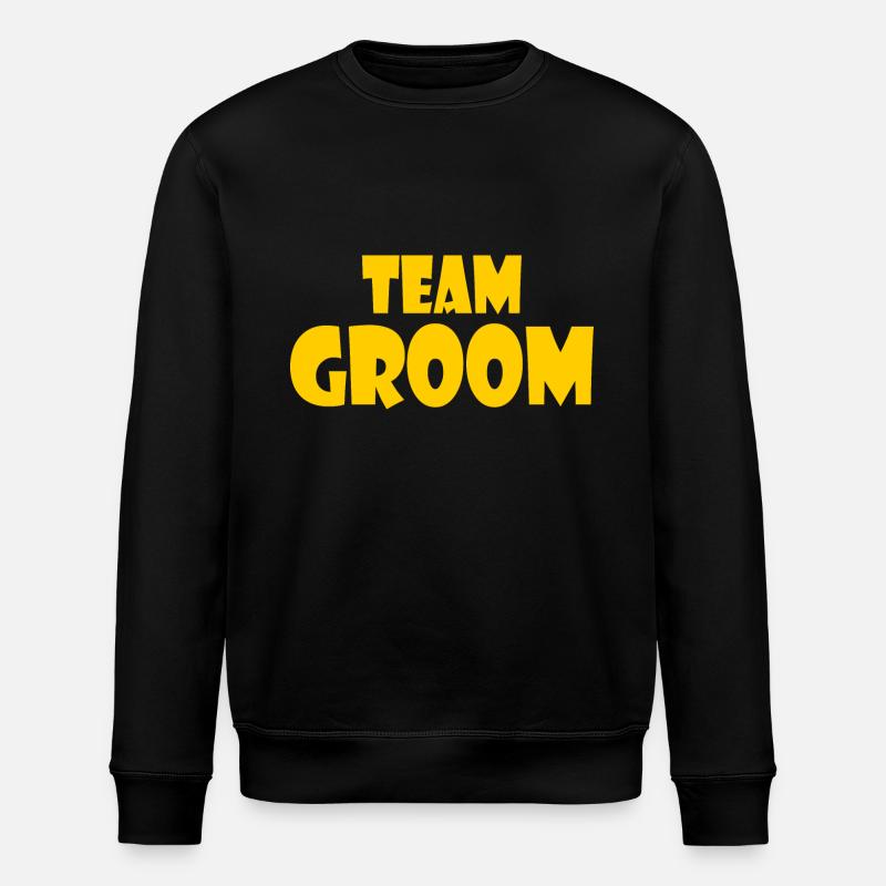 Team groom - Sweat bio ROLLER Stanley/Stella Unisexe - noir