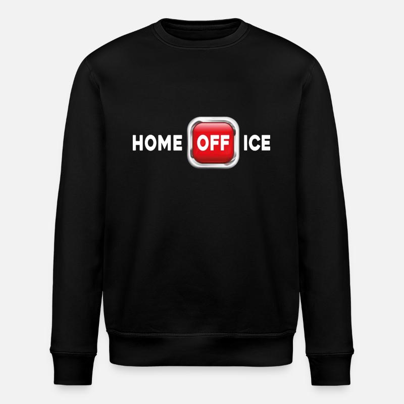 Homeoffice OFF-Button - Stanley/Stella Unisex Bio-Sweatshirt ROLLER - Schwarz